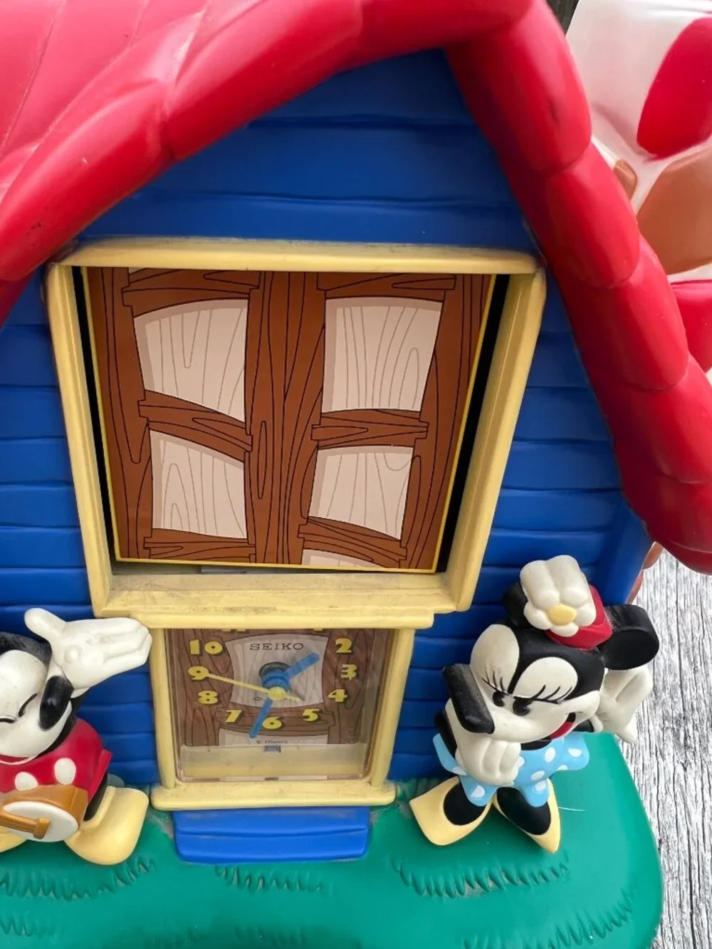 Vintage Disney Mickey, Minnie & Donald Duck - Talking Clock - Seiko